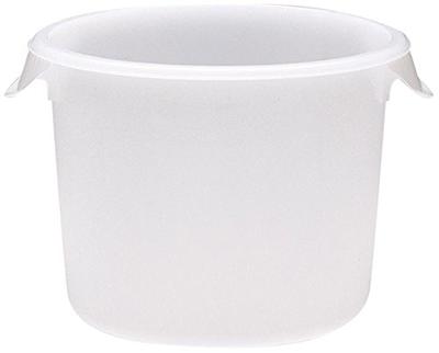 Rubbermaid Classic Clear Stackable 12 Quart Plastic Storage Bins 