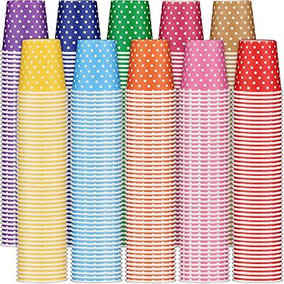 Polka Dot Paper Cups, Disp0sable Party Cups, Multicolored Party Cups, Polka  Dot Paper Cups, Eco-Friendly Disp0sable Drinking Cups, Beverage Drinking