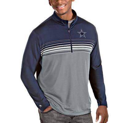 Men's Cutter & Buck Heather Navy Cincinnati Bengals Big Tall Adapt Eco Knit Quarter-Zip Pullover Top