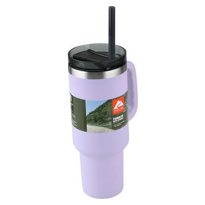 BRAND NEW TUMBLER W/ LID OZARK TRAIL 20oz STAINLESS STEEL DOUBLE WALL  INSULATION