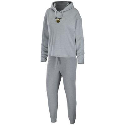 Boston Bruins Antigua Victory Pullover Sweatshirt - Heather Gray