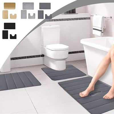 Clearance Bathroom Area Rugs Mat 16x24 Absorbent Quick Dry Non Slip  Washable Mats Shower Carpet Cozy for Bathtub Shower Room Rug Pad for  Bathroom Floor - Yahoo Shopping