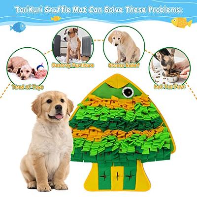 Pet Dog Sniff Mat Interactive Chewing Toy Feeding Mat Dog Training