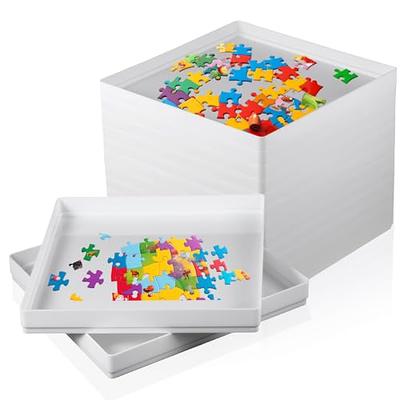 Masterpieces Puzzles Sort & Save Stackable Puzzle Trays