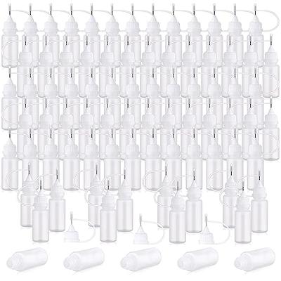 Zhehao 100 Pcs 10 ML Narrow Tip Applicator Bottle Mini Needle Tip Glue Bottle  Applicator Precision Translucent Glue Bottles Fine Needle Tip Squeeze Bottle  for Alcohol Ink DIY Quilling Acrylic Painting - Yahoo Shopping