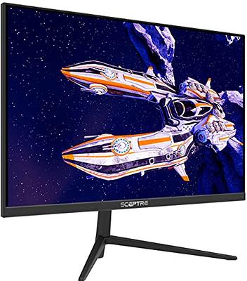 Sceptre Curved 24.5-inch Gaming Monitor up to 240Hz 1080p R1500 1ms  DisplayPort x2 HDMI x2 Blue Light Shift Build-in Speakers, Machine Black  2023