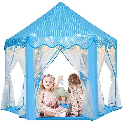 Large Kids Tent, Play Tent with Banner, Light and Padded Mat, Kids Play  Tent, Mushroom Tent, Kids Playhouse for Kids Aged 3+, Play House for  Toddlers
