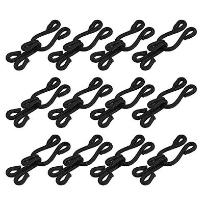 68pcs Sewing Hook, Metal Closure Clothing Fasteners for Bra Clothing Hat Trousers Skirt Sewing DIY Craft, Black | Harfington