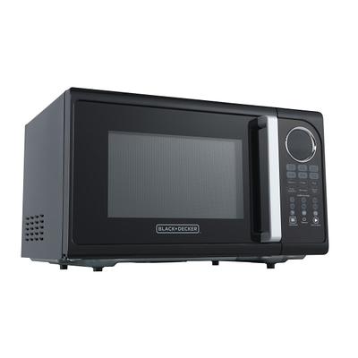 Oster 1.1 Cu Ft Countertop Microwave Black - Office Depot