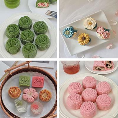 Mid-autumn Moon Cake Press Mold, Hand-pressed Cookie Dessert DIY