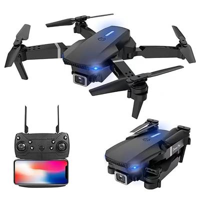 Drones with Camera for Adults 4K, WiFi FPV Foldable Rc Drone Quadcopter  with Real-Time Transmission, Headless Mode, Auto Return, Altitude Hold  Mode