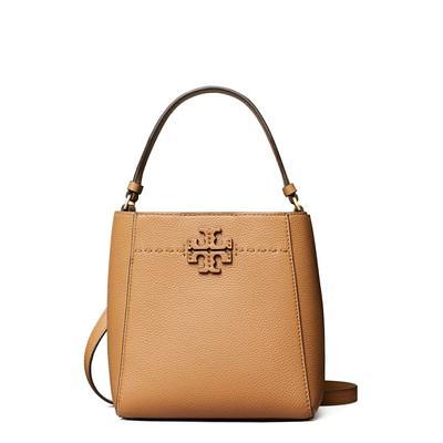 McGraw Small Leather Bucket Bag