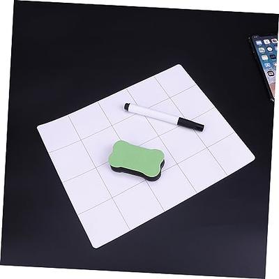 Magnetic Project Mat Showpin Magnetic Mat for Screws with Dry Erase Pen,  Cleaning Cloth - Professional Magnetic Pad Preventing Small Screws from