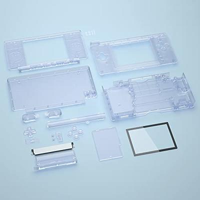 eXtremeRate Clear Blue Replacement Full Housing Shell for Nintendo