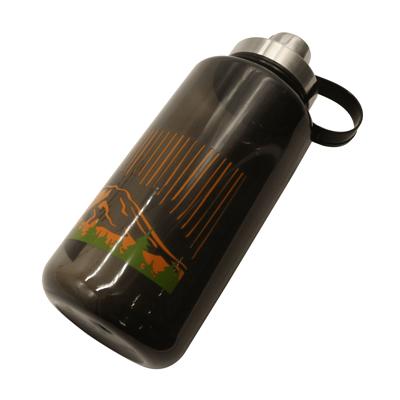 Ozark Trail Insulated Water Bottle - White & Black - 22 oz