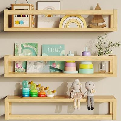 Floating Shelves Trays Bookshelves and Display Bookcase Modern Wood Shelving  Units for Kids Bedroom Wall Mounted Storage Shelf - AliExpress