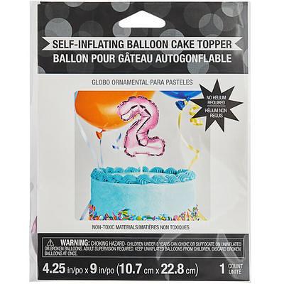 Balloon 09 Happy Birthday with Cake