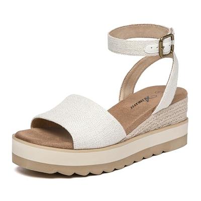 Dheva-C Orthopedic Wedge Sandals for Women Summer Dressy Open Toe