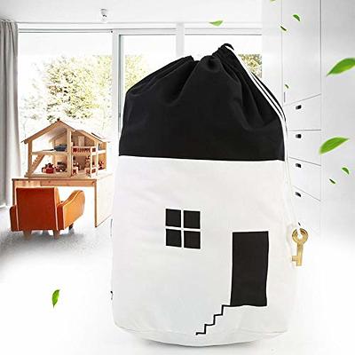 A sixx Kids Drawstring Bags Odorless Toy Storage Bags, Toys Storage Bag,  Portable for Indoor Outdoor Carrying Bag Children Toys Storage(White) -  Yahoo Shopping