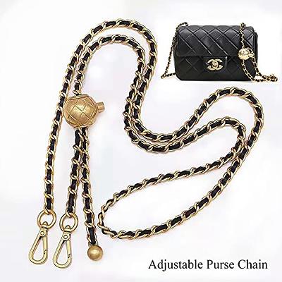 HAHIYO Slim Wide Mini Purse Chain Strap