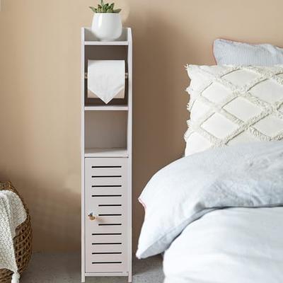  AOJEZOR Narrow Storage Cabinet,Slim Bathroom Storage