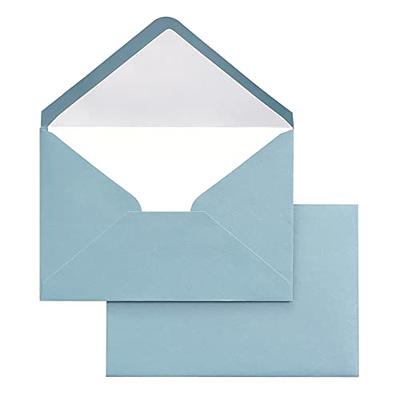 PONATIA 50PCS/Pack A4 Envelopes 4x6 Envelopes for Weddings Invitations,  Birthday Party Cards, Gift cards Envelopesngs Invitation Cards, (Dusty  Blue, A4) - Yahoo Shopping