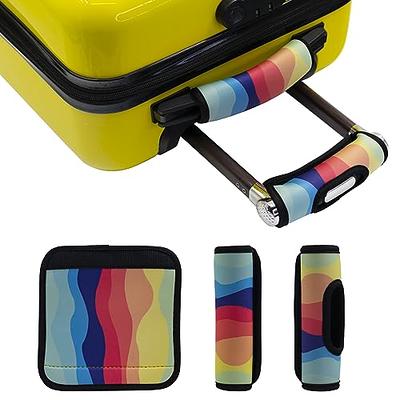 Luggage Tag Handle Wrap for Suitcase Bag, Travel Neoprene Luggage Straps,  Identifier Marker Velcro Handle Cover Accessories Set - Yahoo Shopping