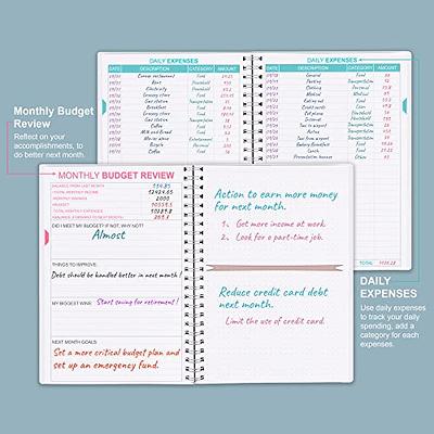 JUBTIC 2023-2024 Budget Planner and Monthly Bill Organizer with 12 Pockets.  Undated Financial Planner Budget Book and Expense Tracker Notebook,  Budgeting Journal - 5.6 x 8.2 (Rose Gold) - Yahoo Shopping