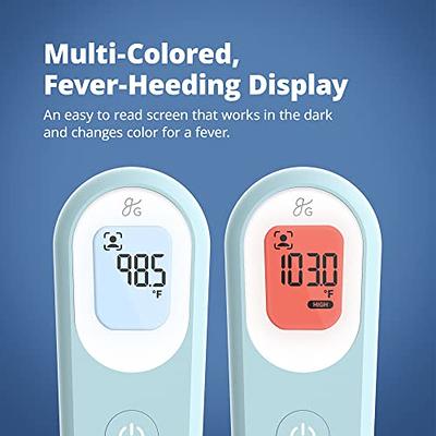 Easy@Home Digital Basal Thermometer with Blue Backlight LCD Display,  1/100th Degree High Precision and Memory Recall, NOT Bluetooth Enabled,  Upgraded