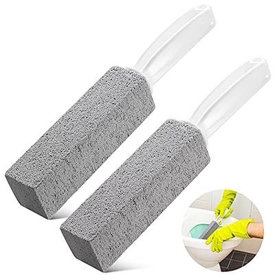 Multi-function Toilet Brush Easy to Brush Off Stain for Bathroom Toilet Cleaning, Size: 51, White