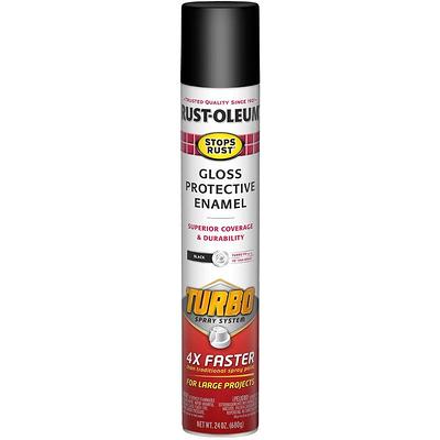 Rust-Oleum Stops Rust 12 oz. Custom Spray 5-in-1 Satin Black Spray