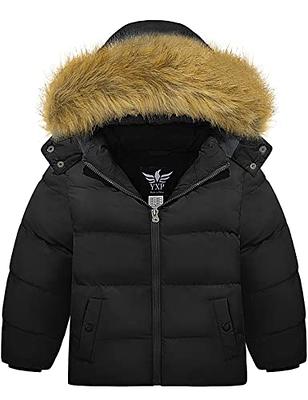  RTRDE Mens Winter Coats, Thick Thermal Zip Up Jacket