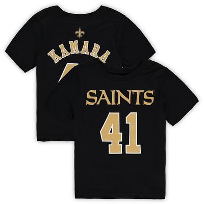 New Orleans Saints Road Name & Number T-Shirt - Alvin Kamara - Mens