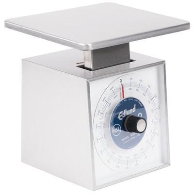 Winco SCAL-D22 22 lb Digital Portion Control Scale - 6 Square Platform, Stainless Steel