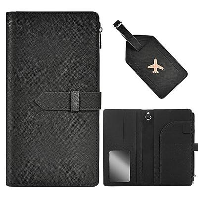 ZOPPEN Passport Holder Travel Wallet (Ver.5) for Women Rfid Blocking  Multi-purpose Passport Cover Document Organizer Strap, Black - Yahoo  Shopping