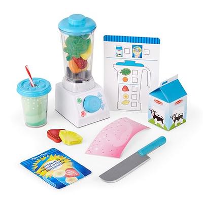 Blender Toy Kitchen Smoothie Machine Play Kitchen Accessories for Kids 