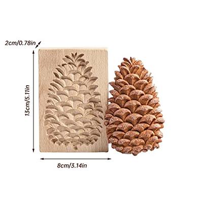 Mujiang Christmas Silicone Molds Christmas Tree Snowflake Deer Pine Cones  Holly Leaves Candy Fondant Molds For Cake Decorating Cupcake Topper