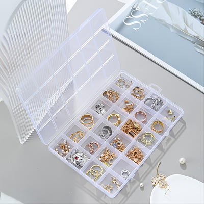 3 layer Stackable Craft Organizer Box With Adjustable - Temu