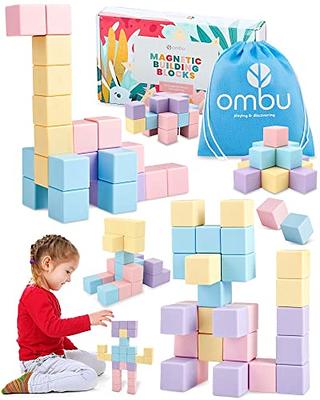 OMBU Magnetic Building Blocks for Kids Ages 3-5 & Above, 28-Pcs 3D Kids  Blocks, Magnetic Cubes, Magnet Blocks for Kids, Toddler Magnetic Toys,  Toddler Building Toys - Yahoo Shopping