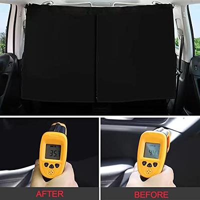 Car Divider Curtain Blackout for Cars SUV Trucks Van, Removable Car Front  Rear Seat Privacy Divider Curtains Sun Shade for Kids Camping Travel Nap  Sleeping(Black) - Yahoo Shopping