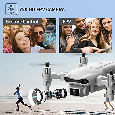 AVIALOGIC Mini Drone with Camera for Kids, Remote Control Helicopter Toys  Gifts for Boys Girls, FPV RC Quadcopter with 1080P HD Live Video Camera