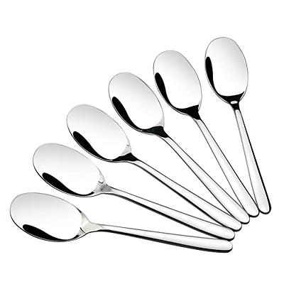 LIANYU 65-Piece Heavy Duty Silverware Set with Serving Utensils, Stainless  Steel Flatware Set for 12, Thick Cutlery Eating Utensils Include Fork Knife  Spoon, Mirror Finished, Dishwasher Safe - Yahoo Shopping