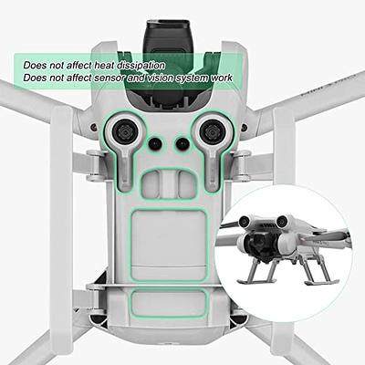 HeiyRC Mini 4 Pro Landing Gear, Folding Extensions Leg Stand Protector for  DJI Mini 4 Pro Drone Accessories (Grey) - Easy to Store, no Need to