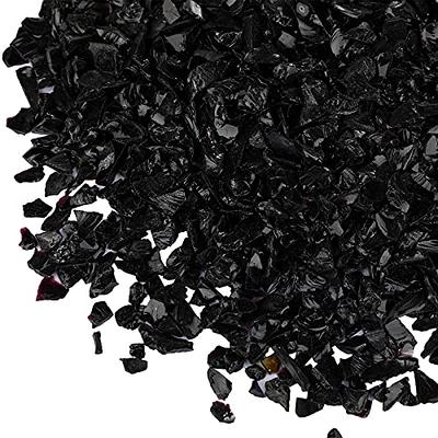 Crushed Glass for Crafts Broken Glass Pieces Decorative Reflective Tempered  Crushed Mirror Pieces Vase Filler Crush Glass for Vase Pool, Bar, Fish