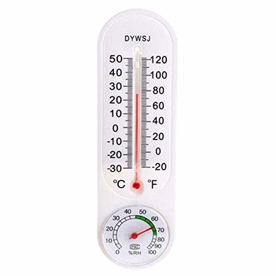 Vintage Weather Thermometer, Vintage Wall Thermometer, Wooden Body