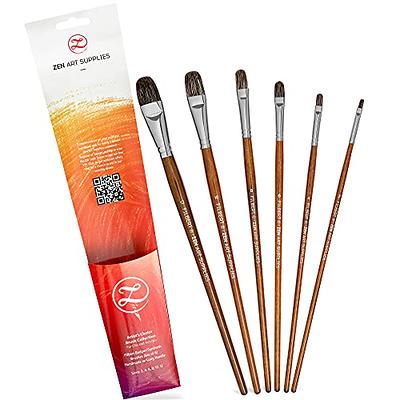 9pcs Miniature Paint Brushes - Detail Paint Brush Set, Small Paint Brush, Thin Paint Brushes, Paint Brushes for Kids, Model Paint Brushes, Artist