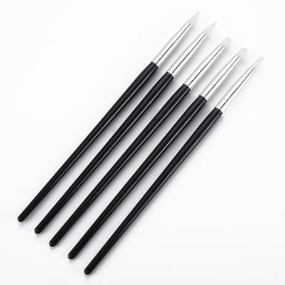 Silicone Nail Art Sculpture Pen Brushes, Nail Art Carving, Dotting