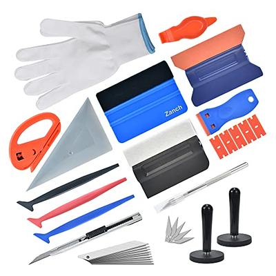 Zanch Car Wrap Kit Vinyl Wrap Tool Kit,Vinyl Wrap Tools with Vinyl