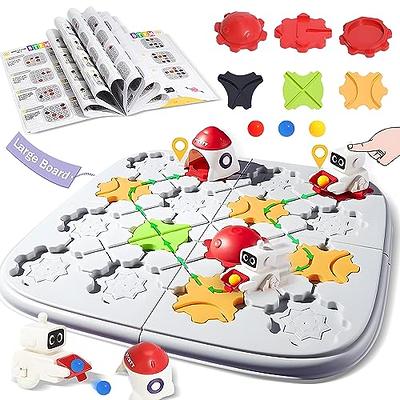 Logical Road Builder Games, STEM Family Board Game, Large Educational Smart  Brain Teasers Puzzles Toys, Preschool Learning Early Montessori Birthday