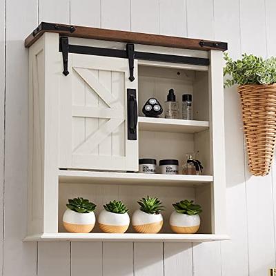 Tall Storage Cabinet Rustic Farmhouse Pantry Cupboard Sliding Door Kitchen  Organizer Utility Towel Shelf Office - Bed Bath & Beyond - 37502162